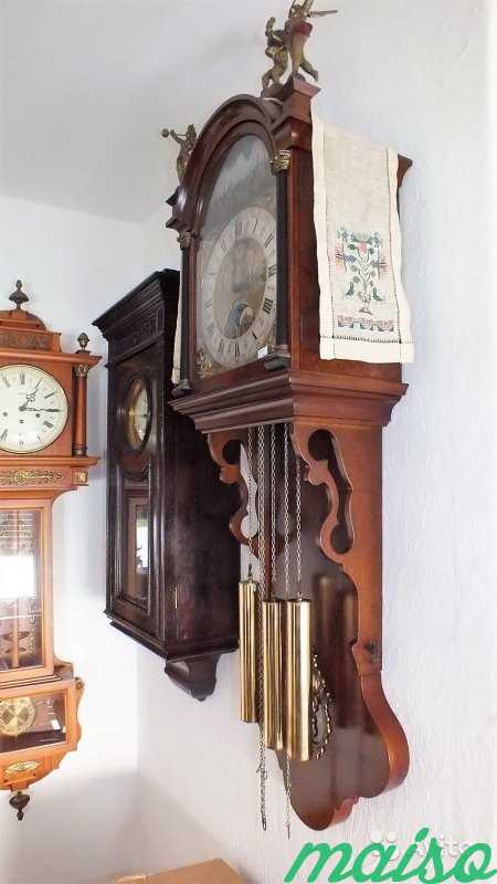 Часы настенные старинные Christiaan Huygens 160 см в Москве. Фото 2