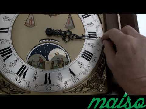 Часы настенные старинные Christiaan Huygens 160 см в Москве. Фото 12