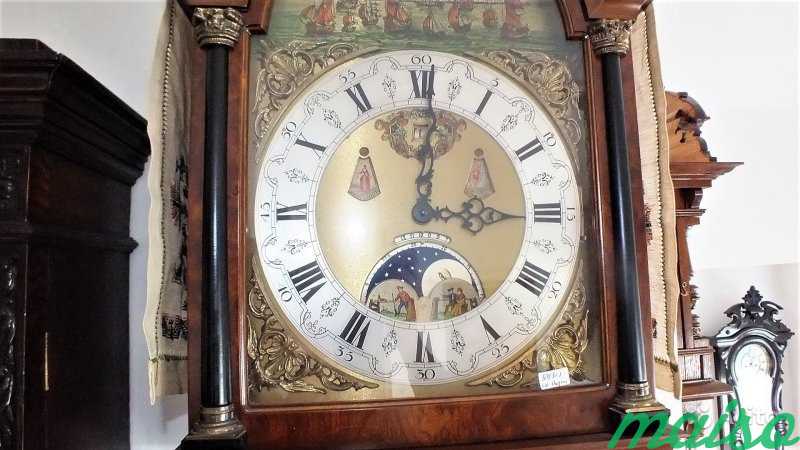 Часы настенные старинные Christiaan Huygens 160 см в Москве. Фото 4