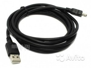 Кабель USB 2.0 A (M), USB mini-B 5P 1.5м в Москве. Фото 1