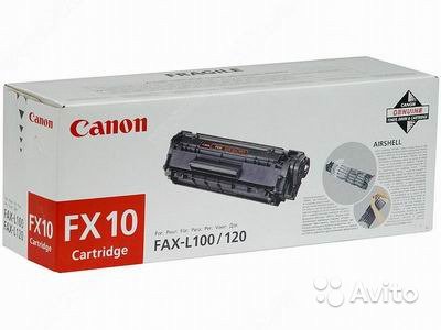 Картридж Canon FX10 (FX-10) для Canon MF4018/4120 в Москве. Фото 1