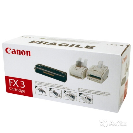 Картридж Canon FX3 (1557A003) для Canon FAX-L200/C в Москве. Фото 1