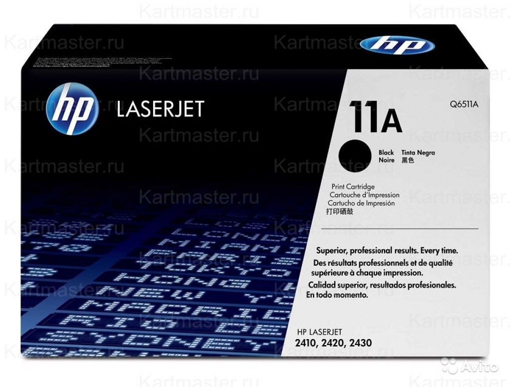 Картридж HP Q6511A (11A) для HP LJ 2400 в Москве. Фото 1