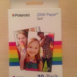 Фотобумага Polaroid polz3x430 Zink paper 3x4