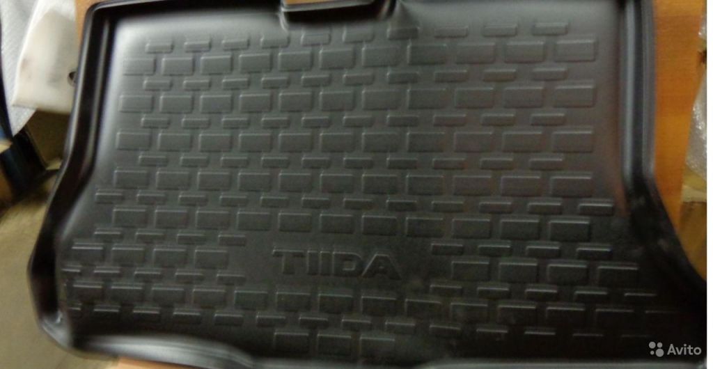 Коврик в багажник Nissan Tiida I (2004-2014) хэтч в Москве. Фото 1