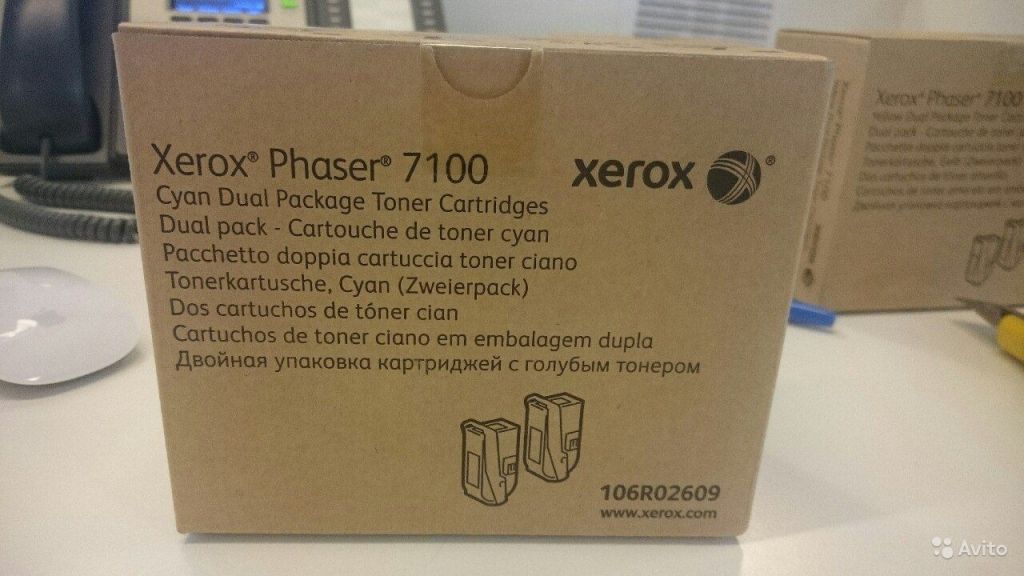 Картриджи для Xerox Phaser 7100 в Москве. Фото 1