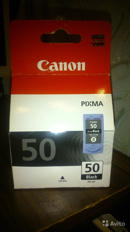 Картридж Canon PG-50 (0616B001) оригинальный в Москве. Фото 1