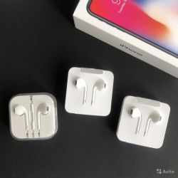 Наушники Apple EarPods новые 3 пары