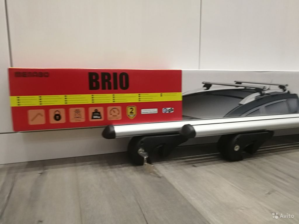 Багажник Menabo Brio XL на Toyota Highlander и др в Москве. Фото 1