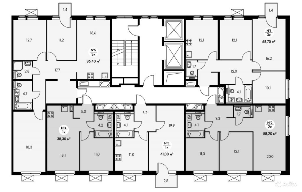 Продам квартиру в новостройке ЖК «Мещерский лес» , Корпус 5.1 1-к квартира 41 м² на 14 этаже 14-этажного панельного дома , тип участия: ДДУ в Москве. Фото 1