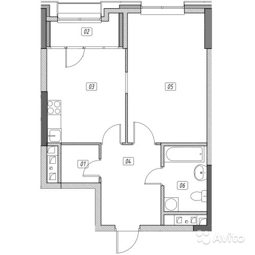 Продам квартиру в новостройке ЖК «Эталон-Сити» , Корпус 4. Очередь 2 1-к квартира 50 м² на 18 этаже 31-этажного монолитного дома , тип участия: ДДУ в Москве. Фото 1