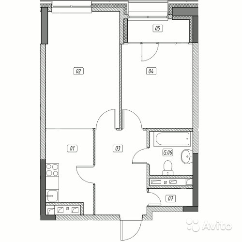 Продам квартиру в новостройке ЖК «Эталон-Сити» , Корпус 5. Очередь 2 2-к квартира 56 м² на 17 этаже 31-этажного монолитного дома , тип участия: ДДУ в Москве. Фото 1