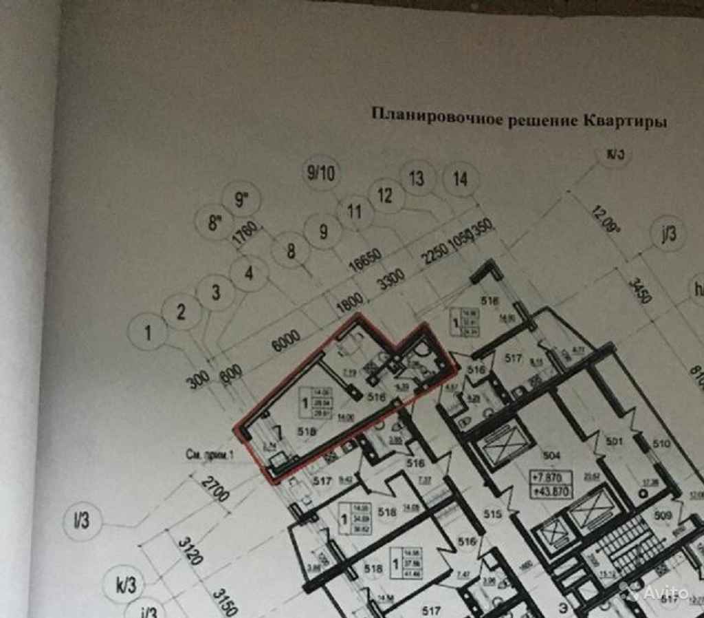 1-к квартира, 32 м², 10/19 эт. в Санкт-Петербурге. Фото 2