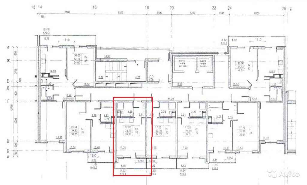 Студия, 23.5 м², 7/18 эт. в Санкт-Петербурге. Фото 3