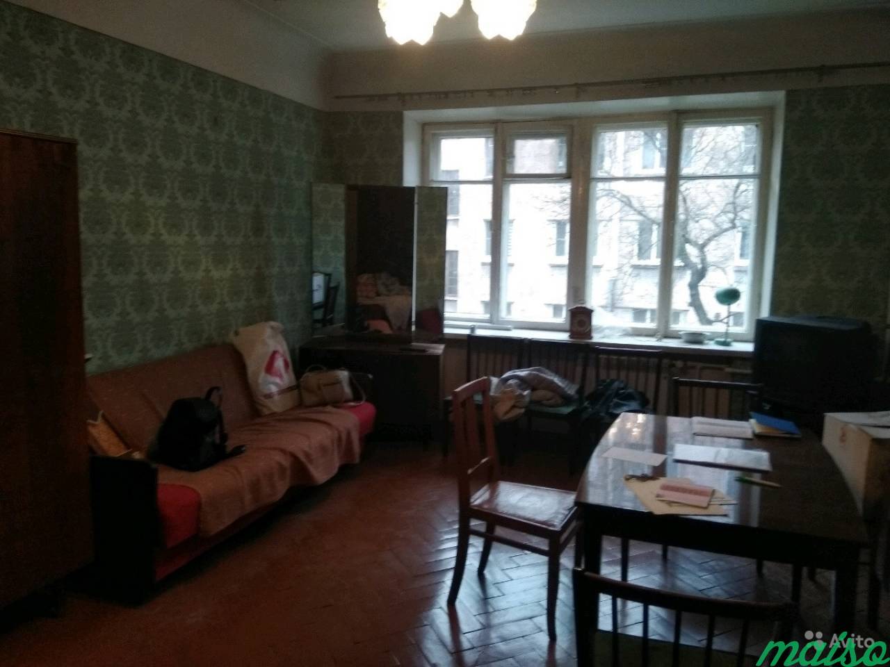 Комната 23 м² в 3-к, 3/5 эт. в Санкт-Петербурге. Фото 2
