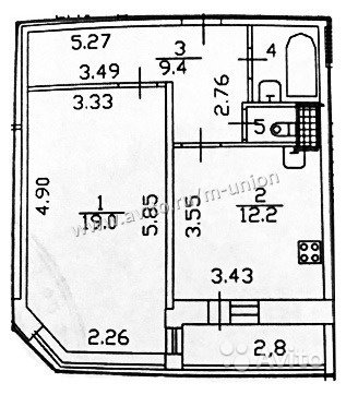 1-к квартира, 47.5 м², 12/16 эт. в Санкт-Петербурге. Фото 9