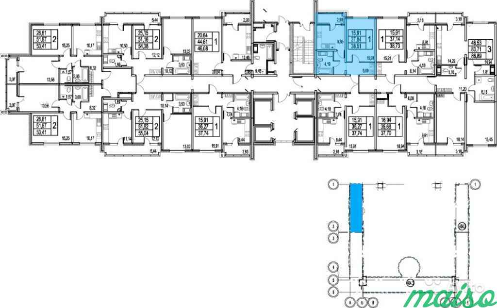 1-к квартира, 38.5 м², 12/25 эт. в Санкт-Петербурге. Фото 7