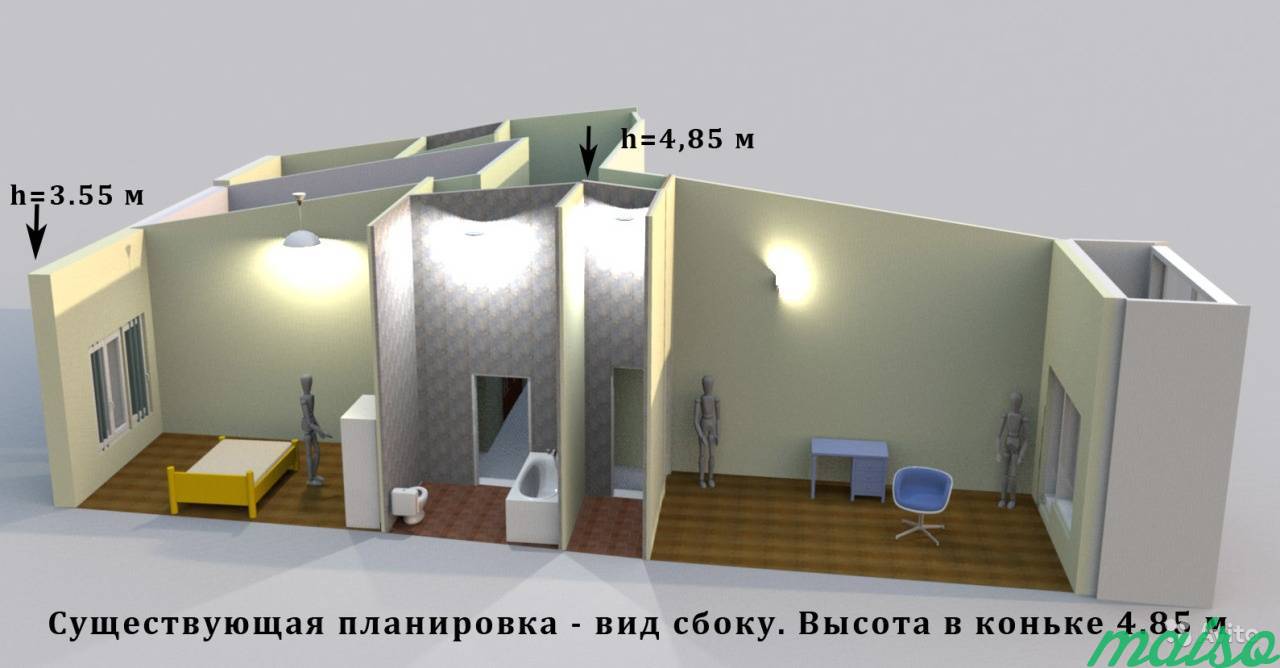 3-к квартира, 86.7 м², 5/5 эт. в Санкт-Петербурге. Фото 9