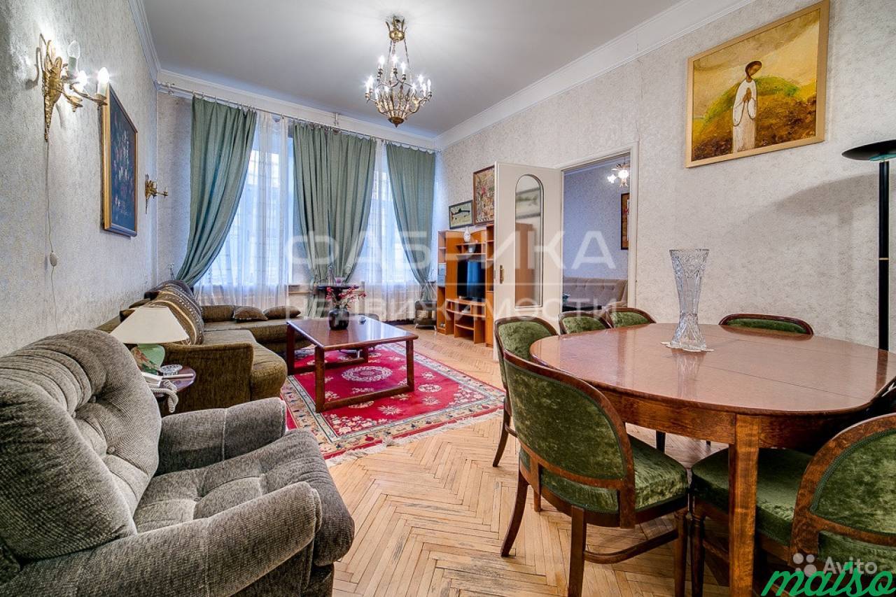 3-к квартира, 106 м², 3/5 эт. в Санкт-Петербурге. Фото 1