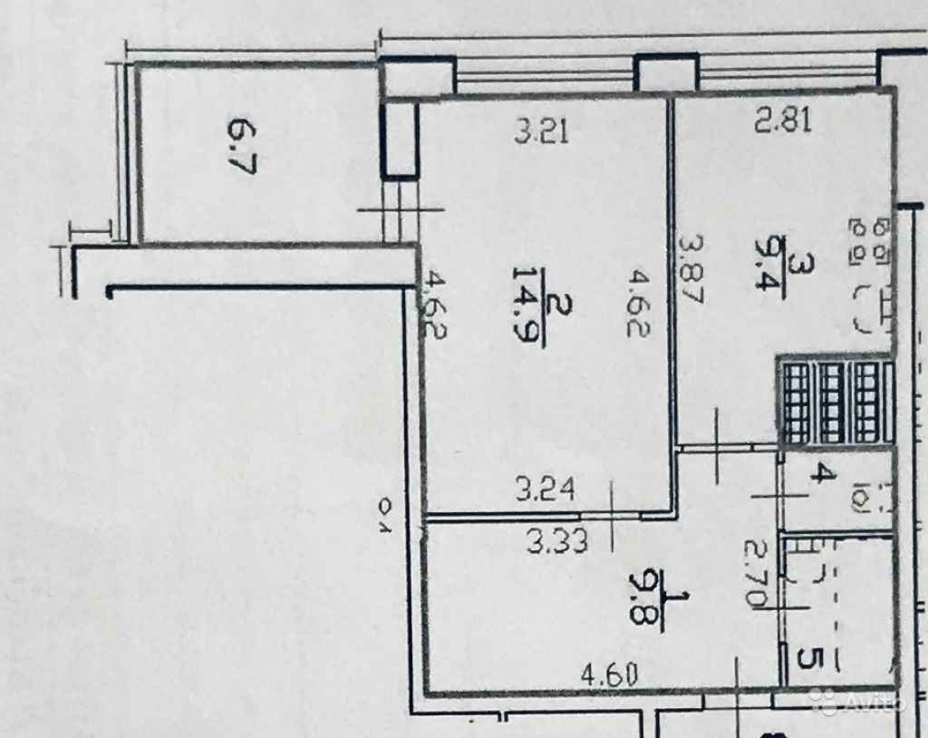 1-к квартира, 44.7 м², 25/26 эт. в Санкт-Петербурге. Фото 14