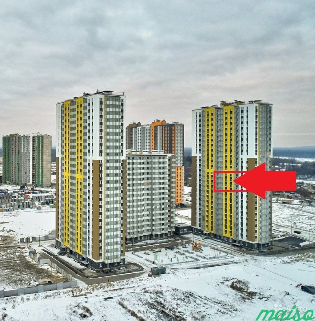 2-к квартира, 52 м², 11/25 эт. в Санкт-Петербурге. Фото 1