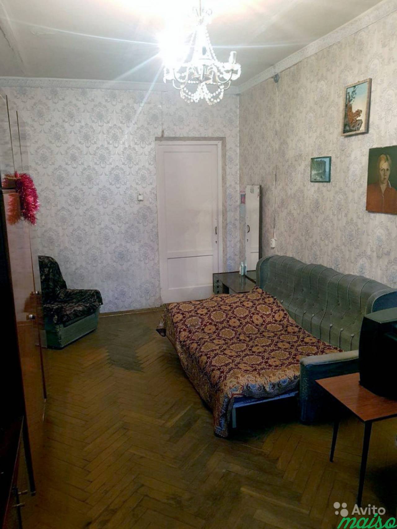 Комната 20 м² в 3-к, 1/5 эт. в Санкт-Петербурге. Фото 2