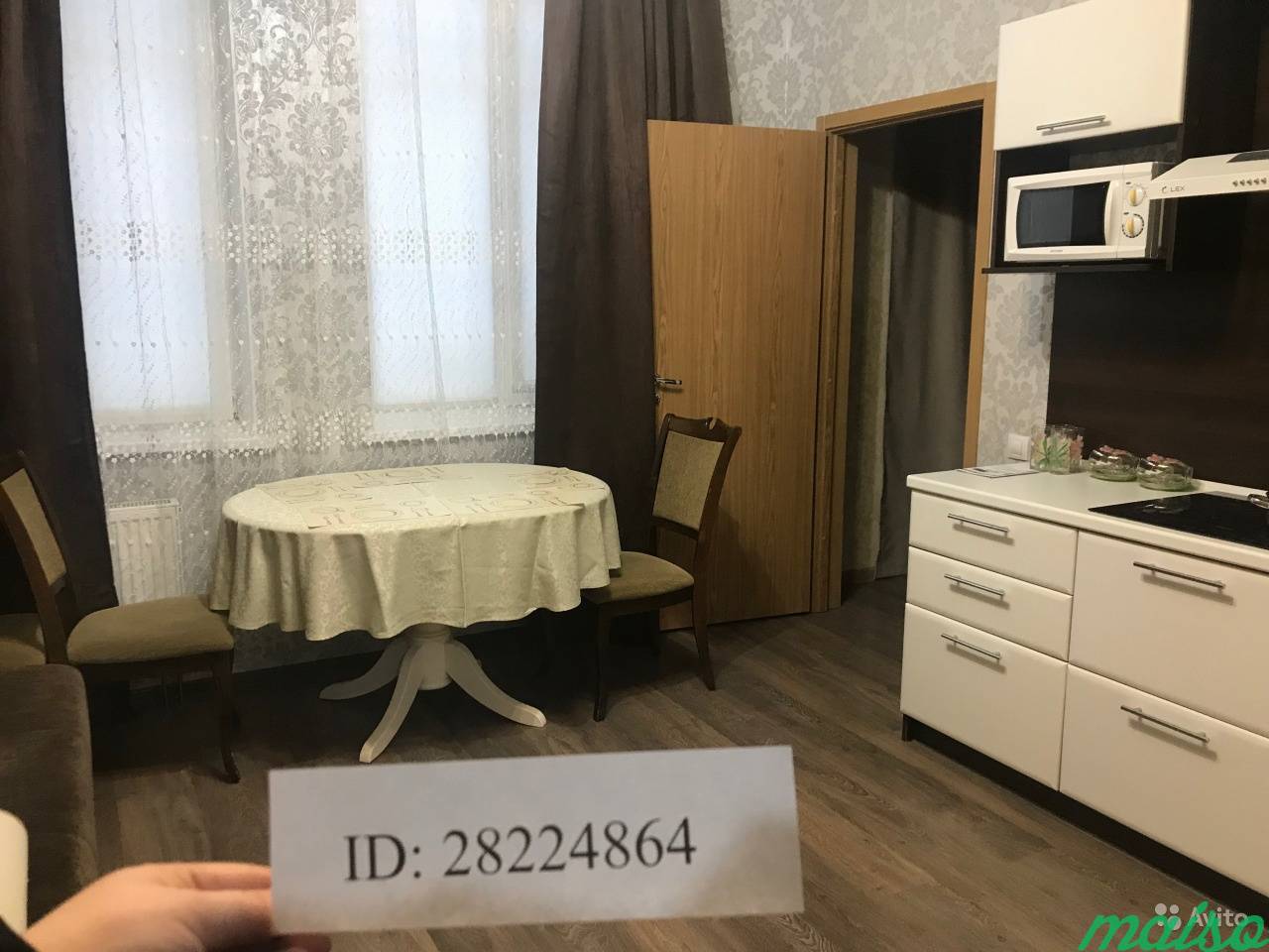 2-к квартира, 35 м², 1/2 эт. в Санкт-Петербурге. Фото 3