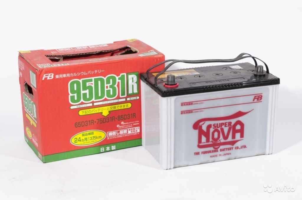 Аккумулятор FB Super Nova 95D31R (80L 740A 306x173 в Москве. Фото 1
