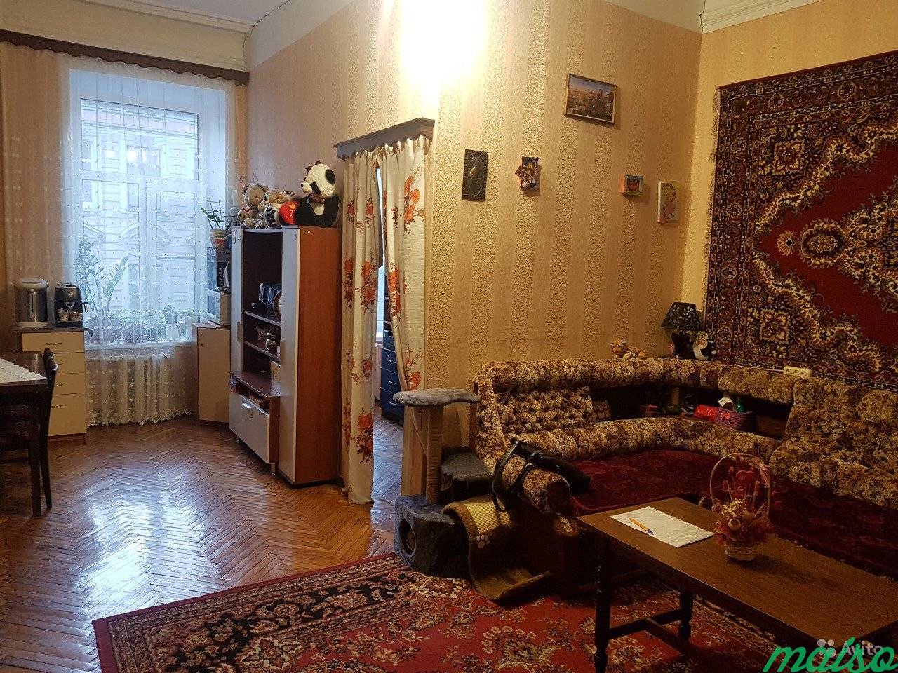 Комната 33 м² в 6-к, 4/5 эт. в Санкт-Петербурге. Фото 2