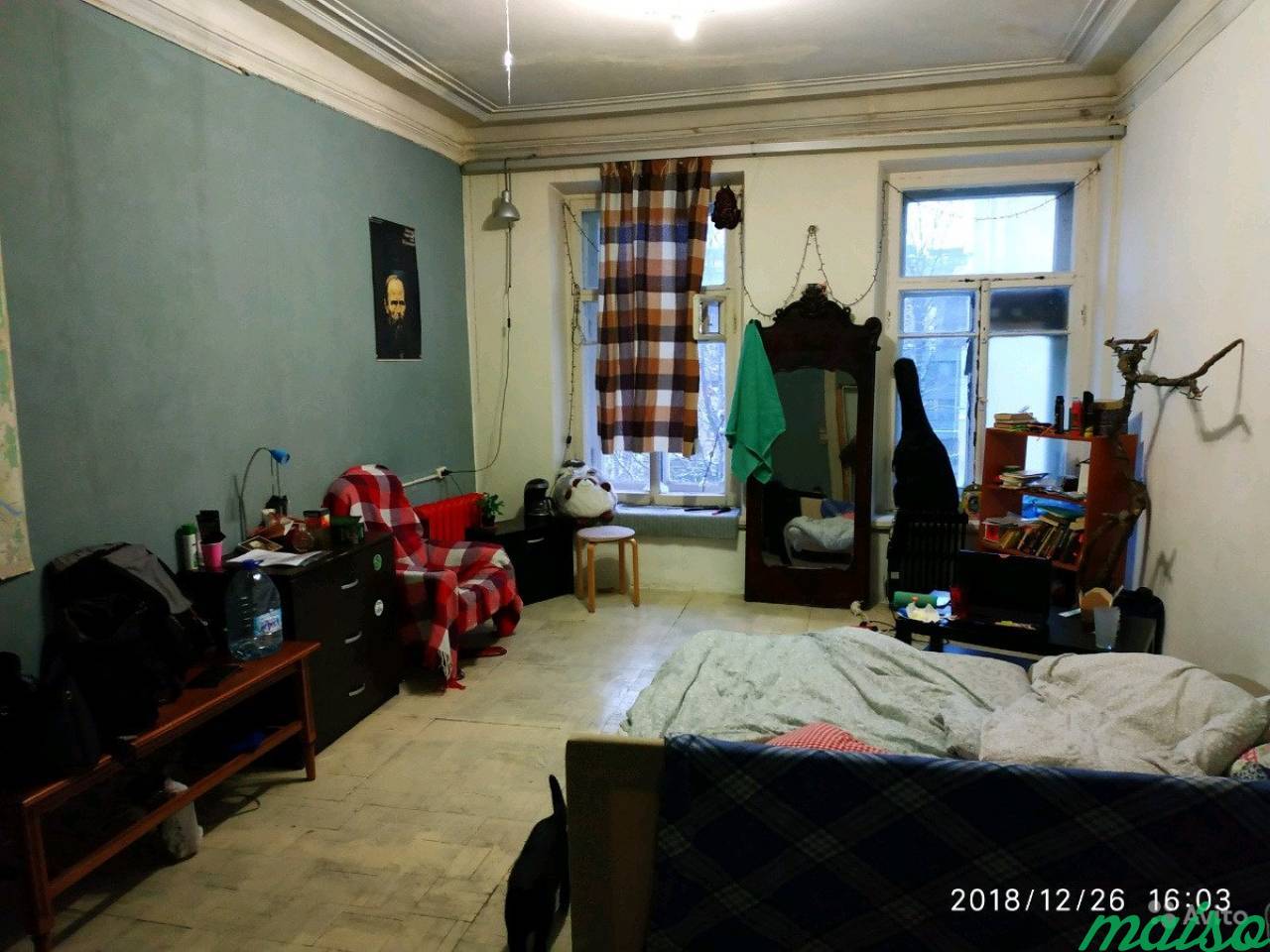 Комната 23 м² в 4-к, 3/5 эт. в Санкт-Петербурге. Фото 8