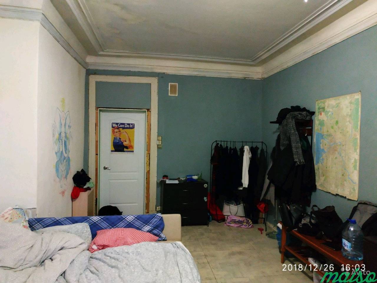Комната 23 м² в 4-к, 3/5 эт. в Санкт-Петербурге. Фото 7