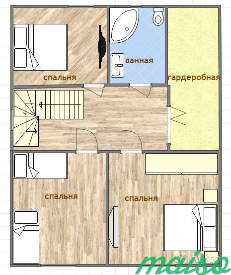 Коттедж 170 м² на участке 7 сот. в Санкт-Петербурге. Фото 5