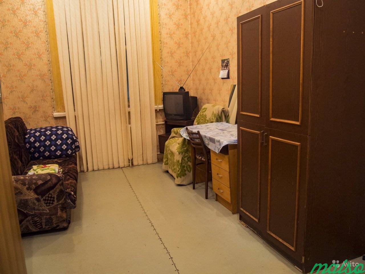 Комната 16 м² в 1-к, 2/3 эт. в Санкт-Петербурге. Фото 1