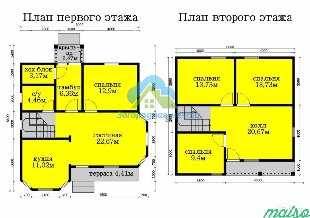Дом 140 м² на участке 9 сот. в Санкт-Петербурге. Фото 12