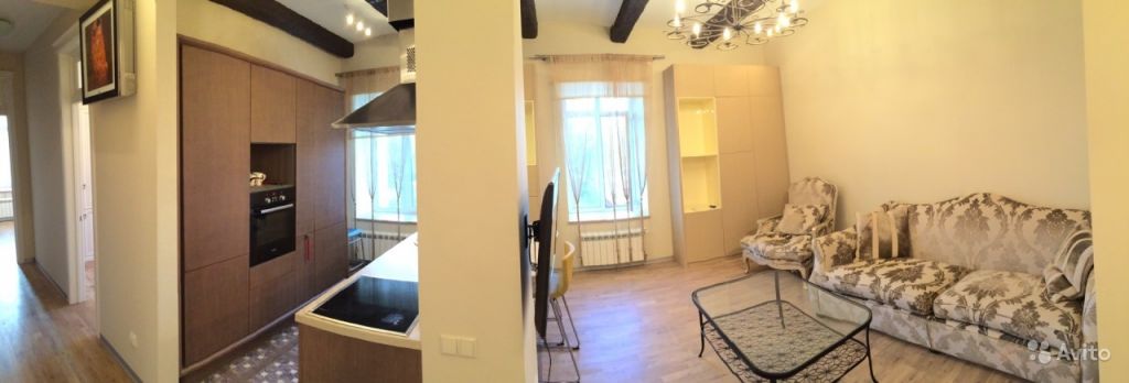 Сдам квартиру 3-к квартира 90 м² на 4 этаже 9-этажного монолитного дома в Москве. Фото 1