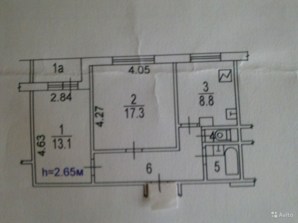 Продам квартиру 2-к квартира 52.5 м² на 3 этаже 12-этажного панельного дома в Москве. Фото 1