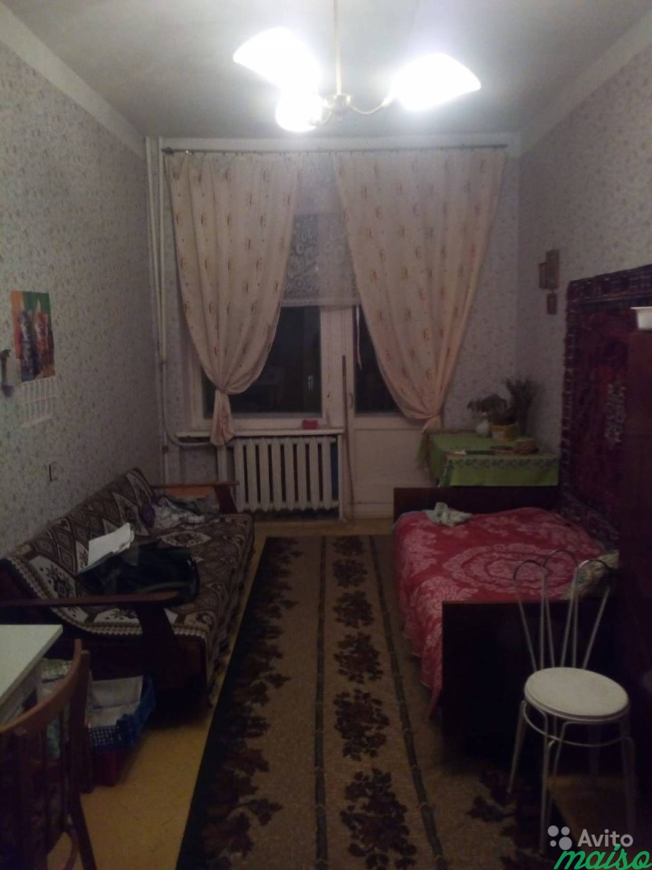 Комната 18 м² в 4-к, 6/7 эт. в Санкт-Петербурге. Фото 3