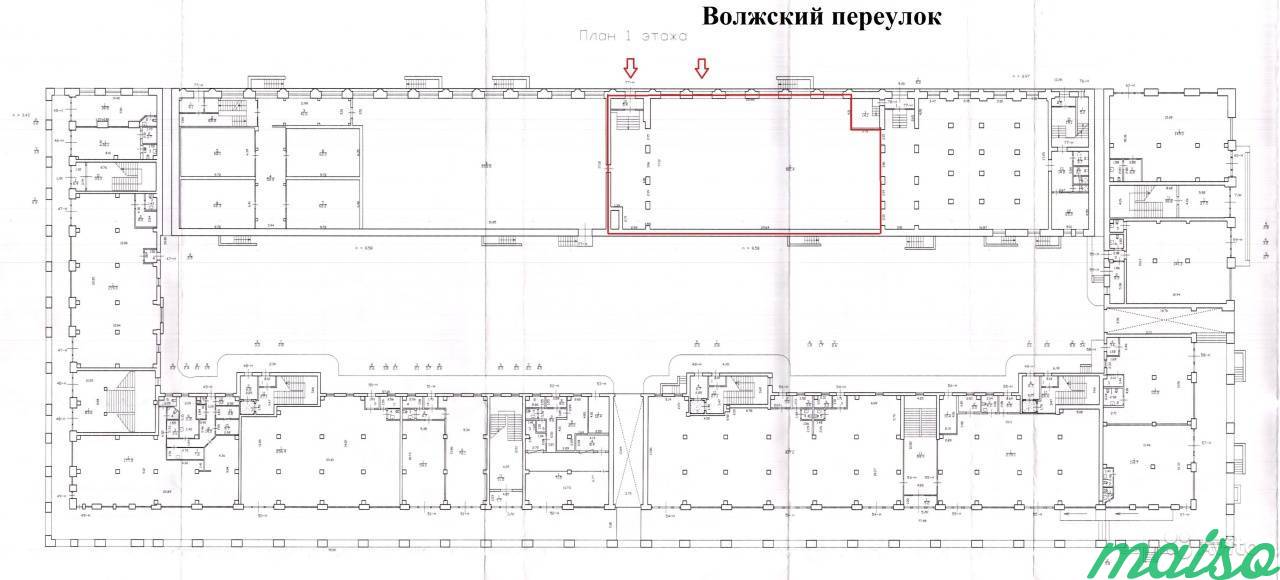 Офис/спортзал/хостел, 609 м² 1 этаж отд вход в Санкт-Петербурге. Фото 4