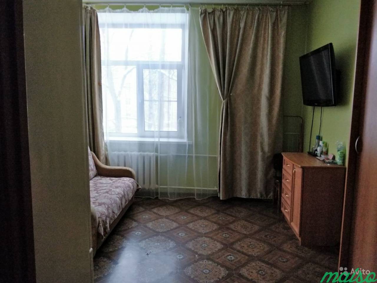 Комната 26.3 м² в 2-к, 2/4 эт. в Санкт-Петербурге. Фото 5