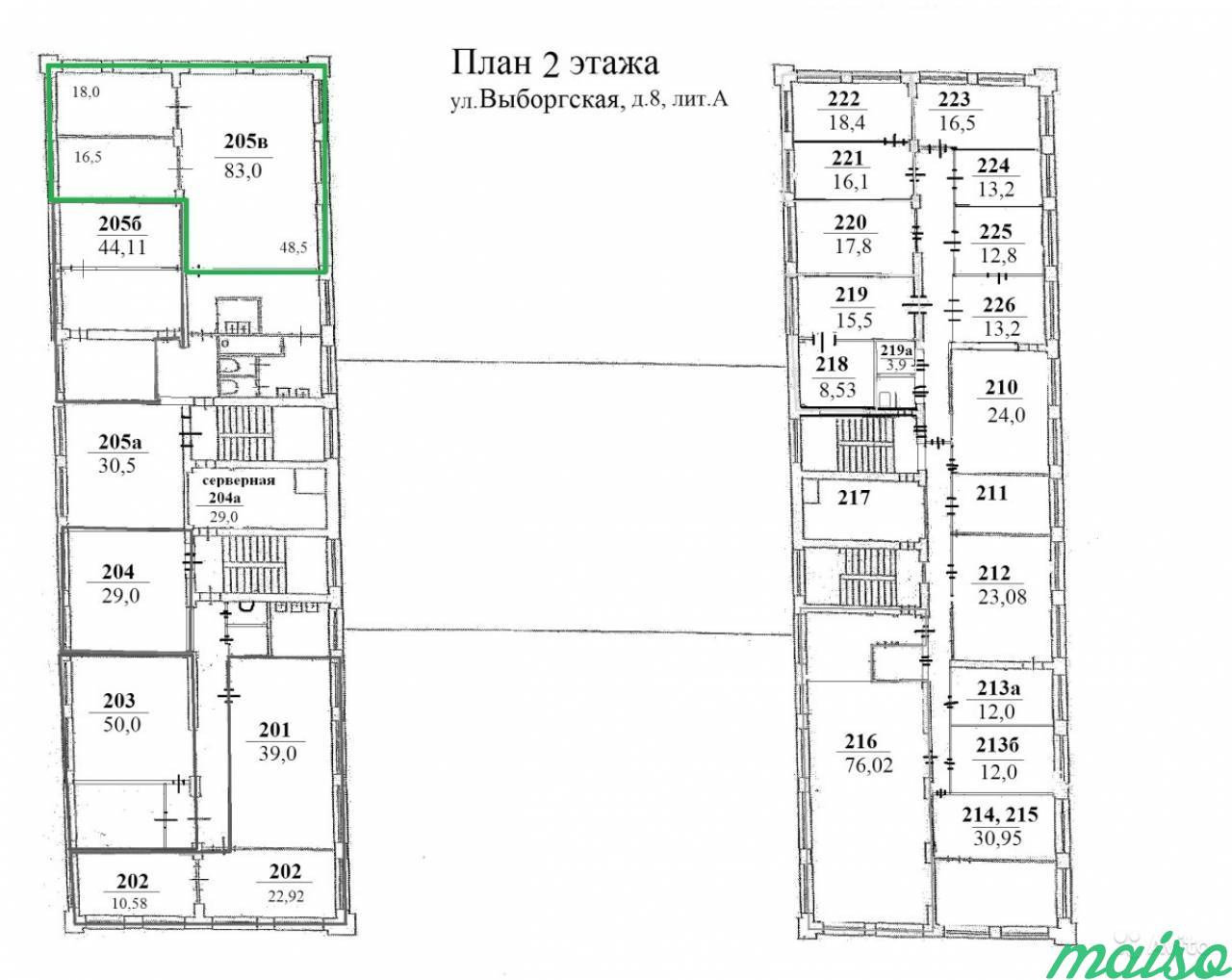 Офисное помещение, 83 м² в Санкт-Петербурге. Фото 7