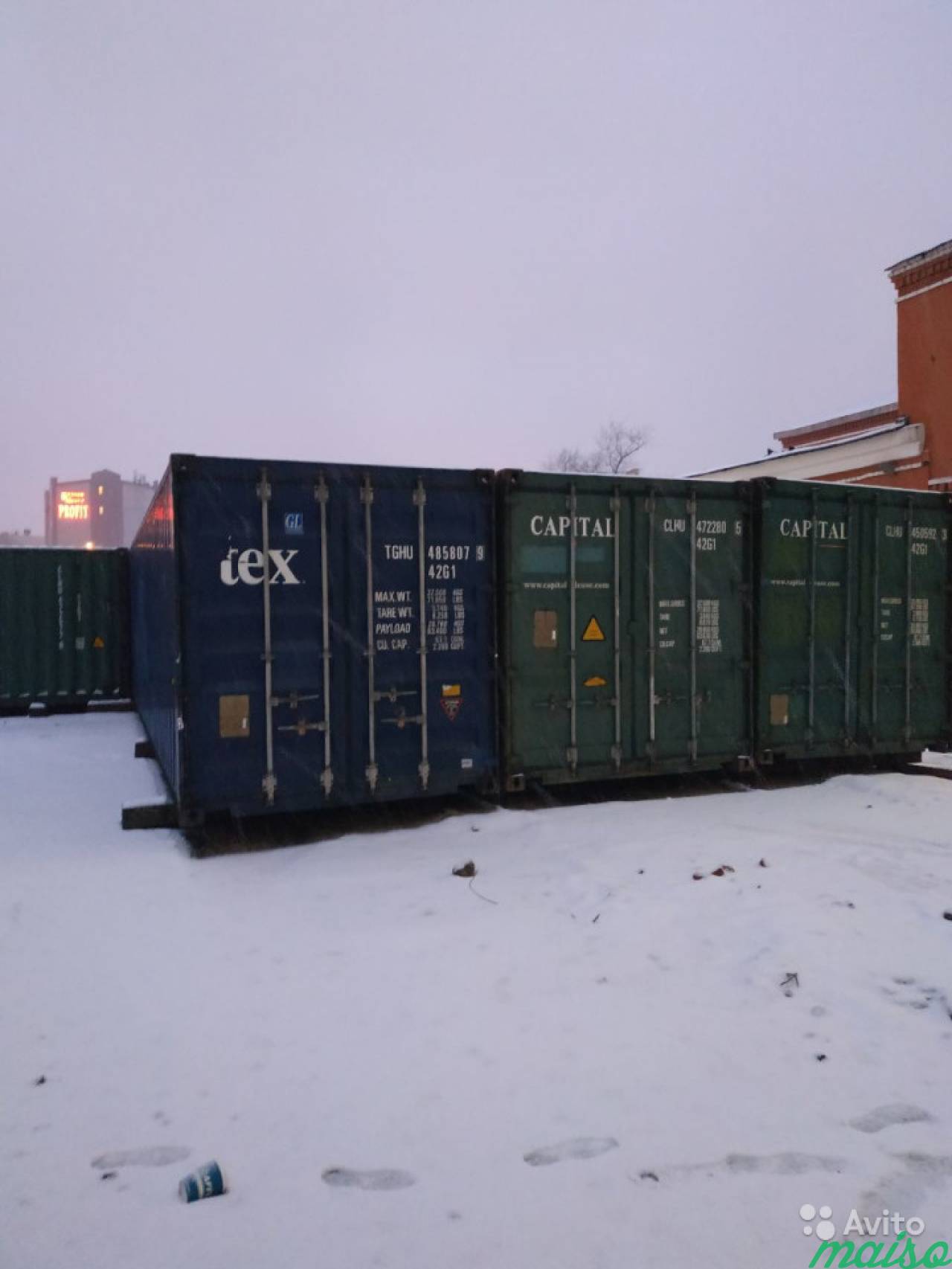 Склад - контейнер 30м Черная речка в Санкт-Петербурге. Фото 4