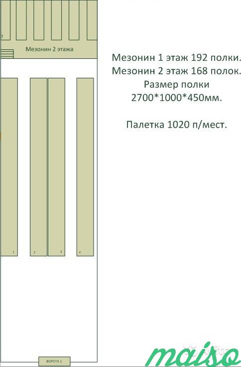 Складское помещение, 1152 м² на Парнасе в Санкт-Петербурге. Фото 3