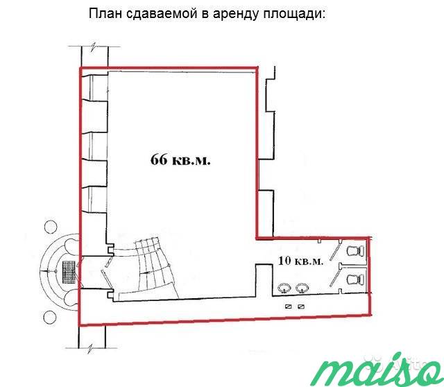 Помещение в аренду 76 м² в центре города в Санкт-Петербурге. Фото 4