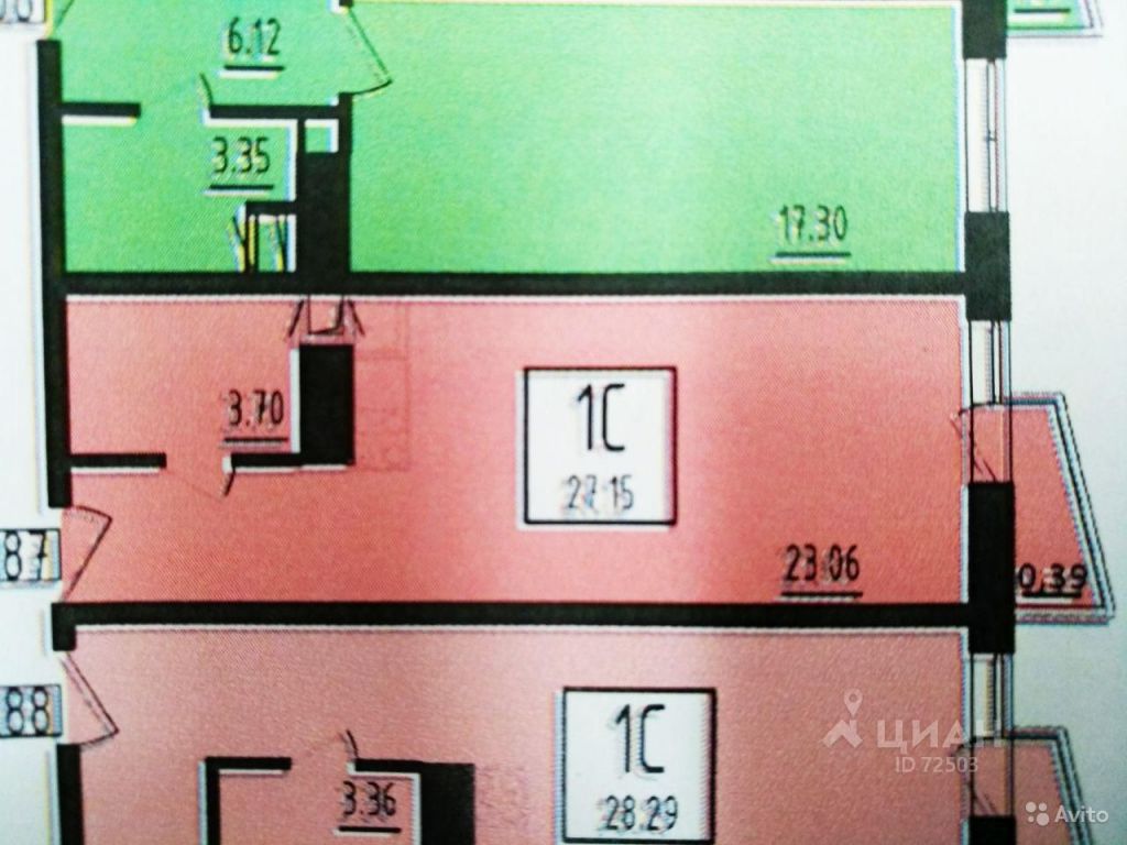 Продам квартиру в новостройке ЖК «Петр I» , Корпус 1 Студия 28 м² на 21 этаже 23-этажного монолитного дома , тип участия: ДДУ в Москве. Фото 1