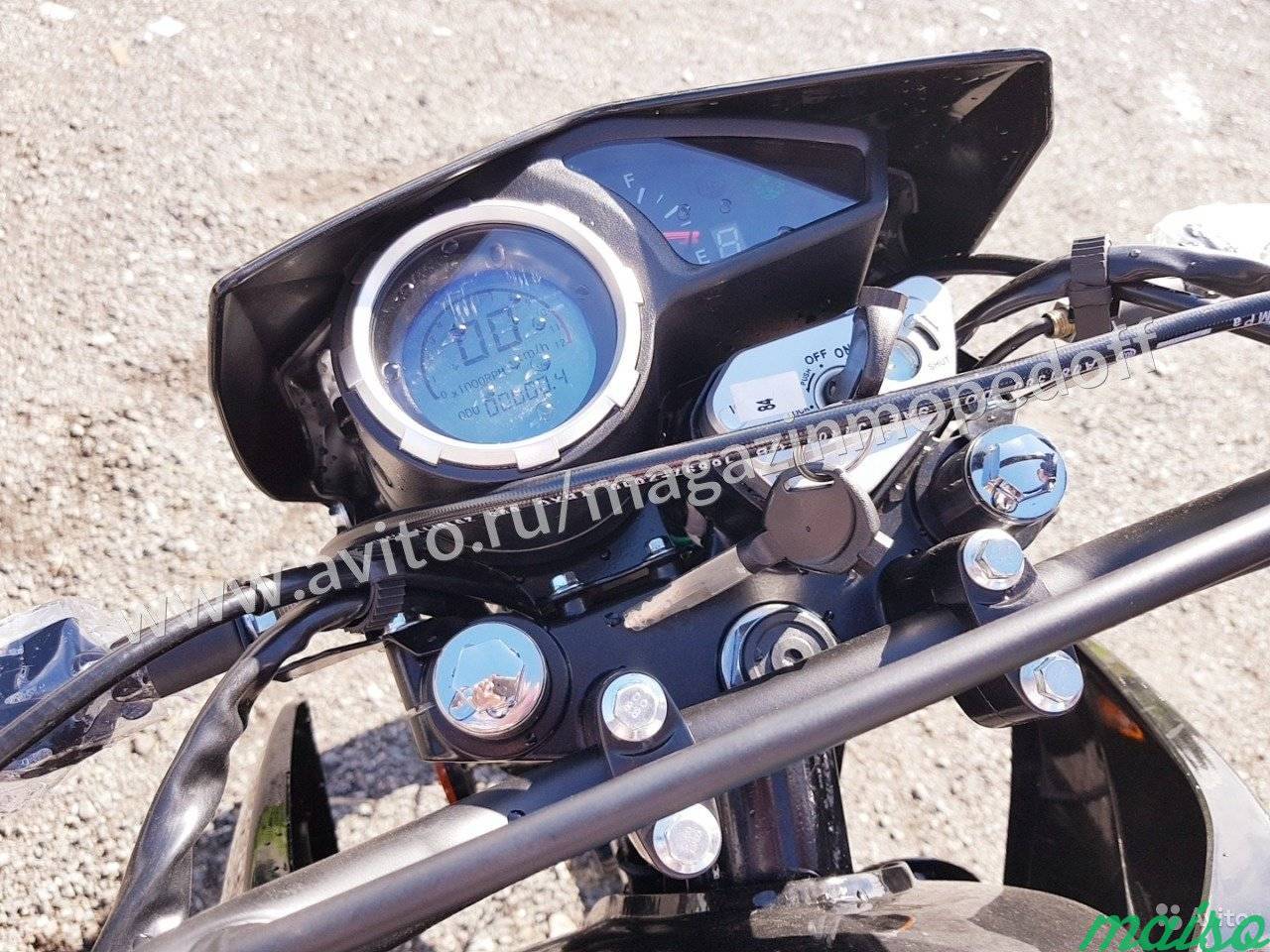 Мотоцикл Lifan YX 250GY-C5C Black + шлем в подарок в Санкт-Петербурге. Фото 2