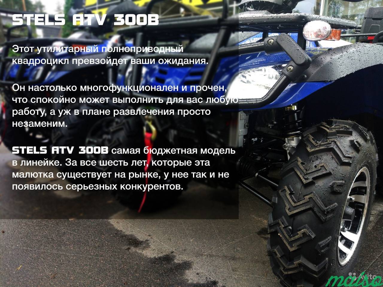 Квадроцикл Stels ATV 300B в Санкт-Петербурге. Фото 5