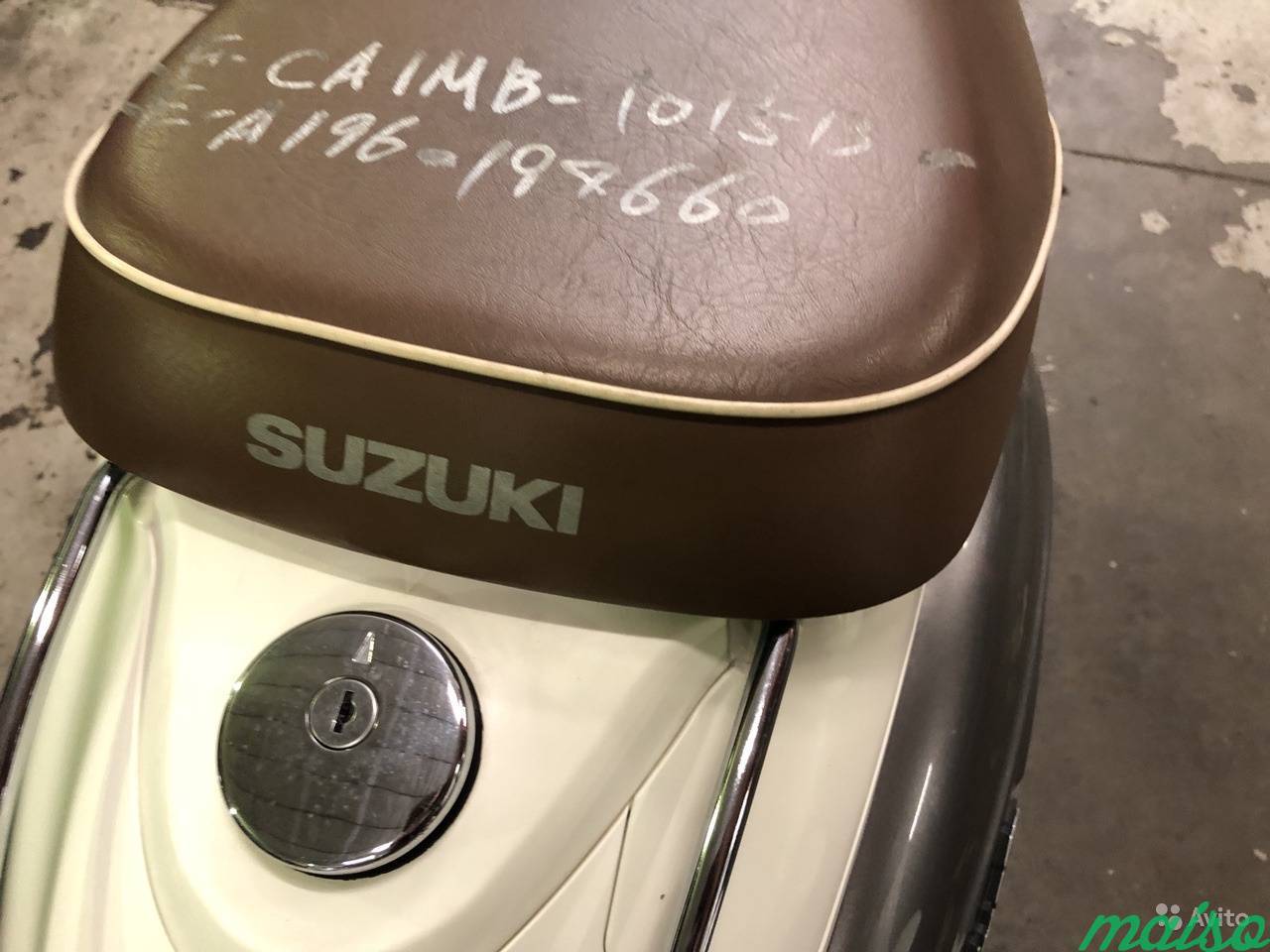 Ретро скутер Suzuki Verde Ca1mb 2t, 49cc в Санкт-Петербурге. Фото 2