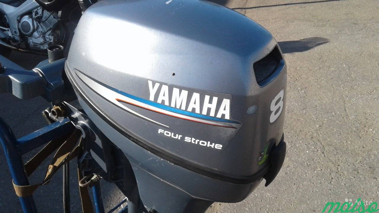 Yamaha 8 Лодочный мотор 4t Длинная нога L в Санкт-Петербурге. Фото 2
