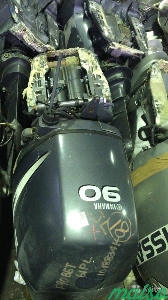 Yamaha 90 F90BET Лодочный мотор 2006 год Нога L в Санкт-Петербурге. Фото 3