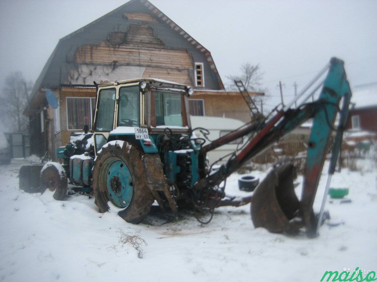 Трактор юмз,ковш и отвал в Санкт-Петербурге. Фото 3